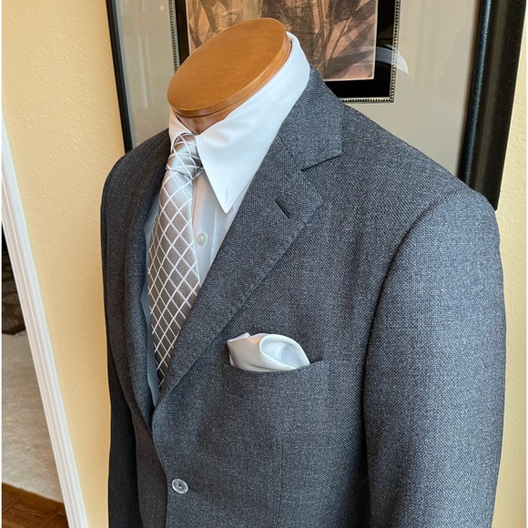 J. Hilburn Suits & Blazers J Hilburn Designed By Kce Gray Wool